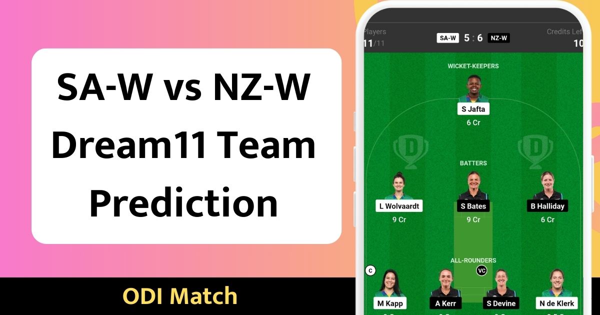 SA-W vs NZ-W Dream11 Prediction Today Match Captain and Vice Captain Selection: आज के मैच में इस खिलाड़ी को बनाएं कप्तान एंव उपकप्तान