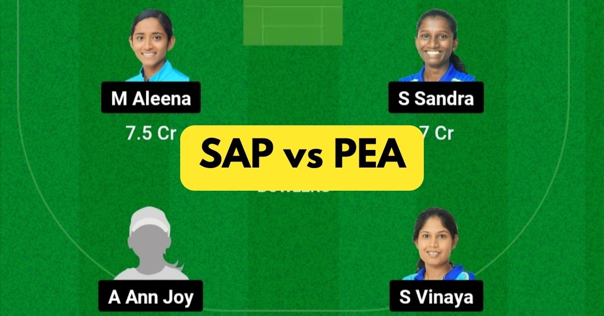 SAP vs PEA Dream11 Prediction Today Match: 100% जीत के लिए इस खिलाड़ी को बनाएं कप्तान एंव उपकप्तान
