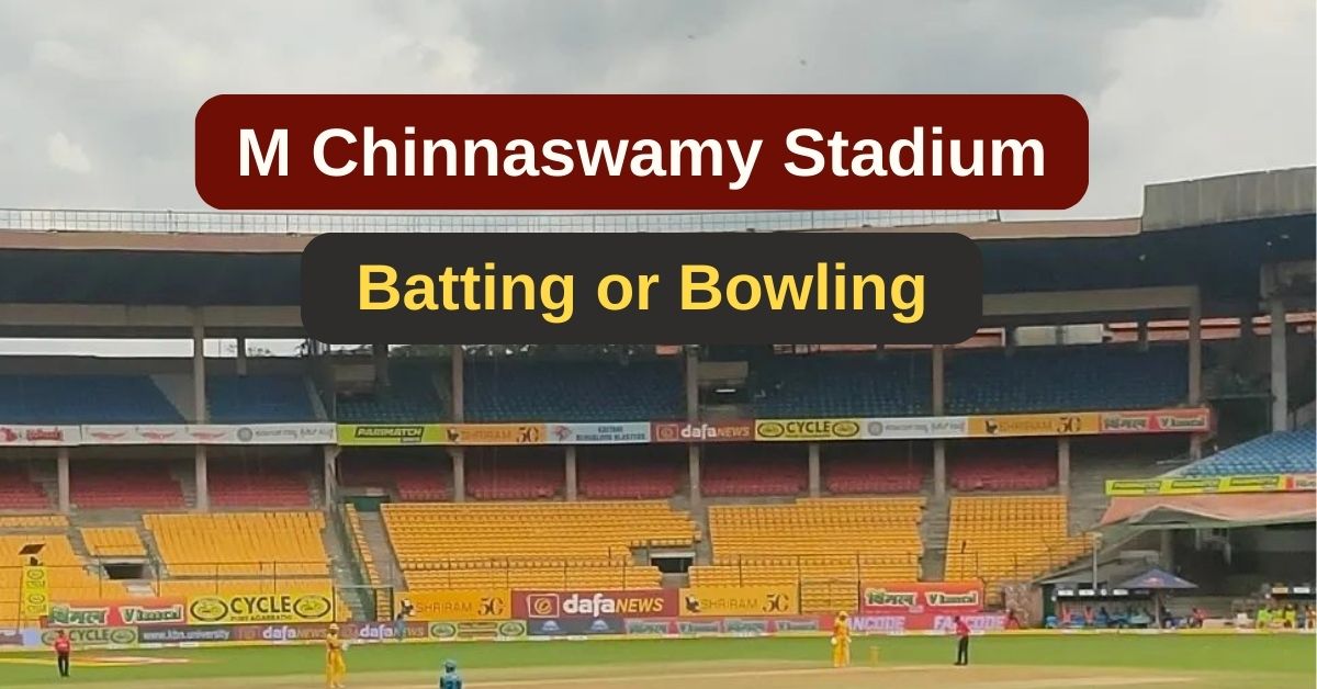M Chinnaswamy Stadium Pitch Report
