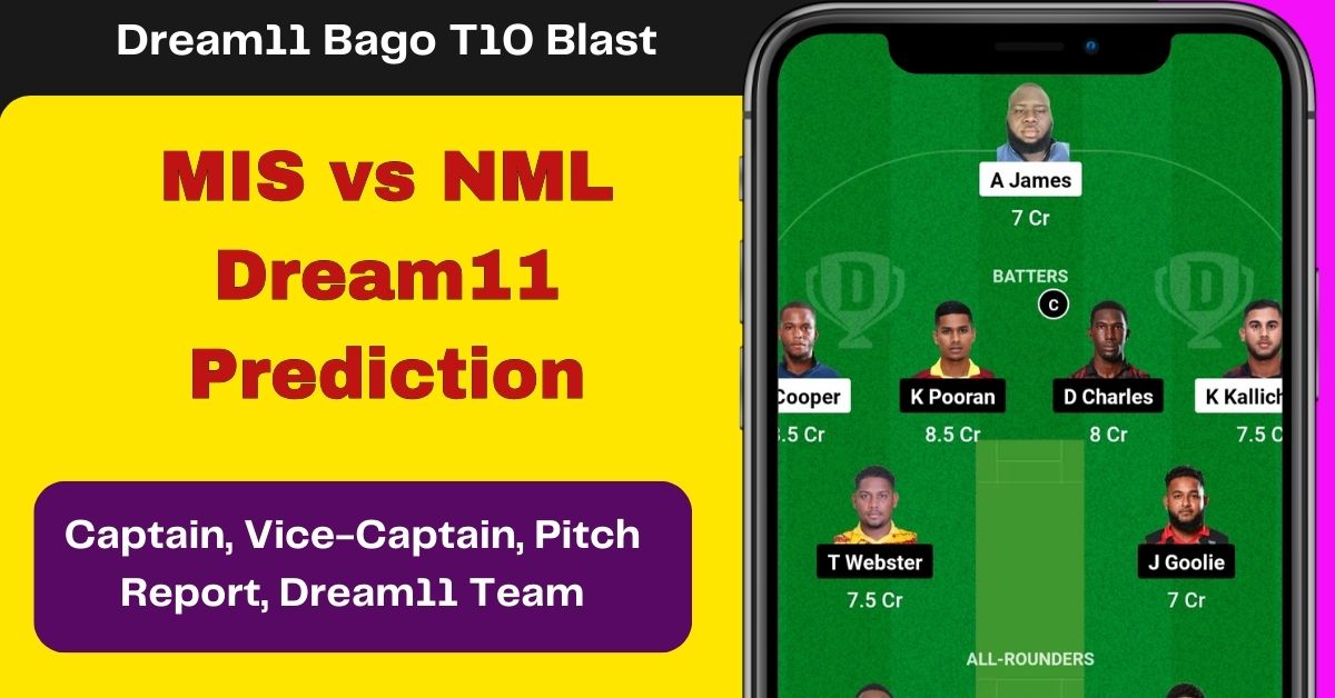 MIS vs NML Dream11 Prediction