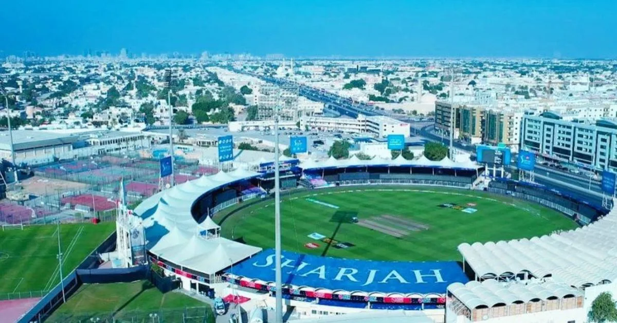 Sharjah Cricket Stadium Pitch Report: जानिए शारजाह क्रिकेट स्टेडियम पिच का मिजाज, बल्लेबाज या गेंदबाज कौन करेगा कमाल Sharjah Cricket Stadium Pitch Report