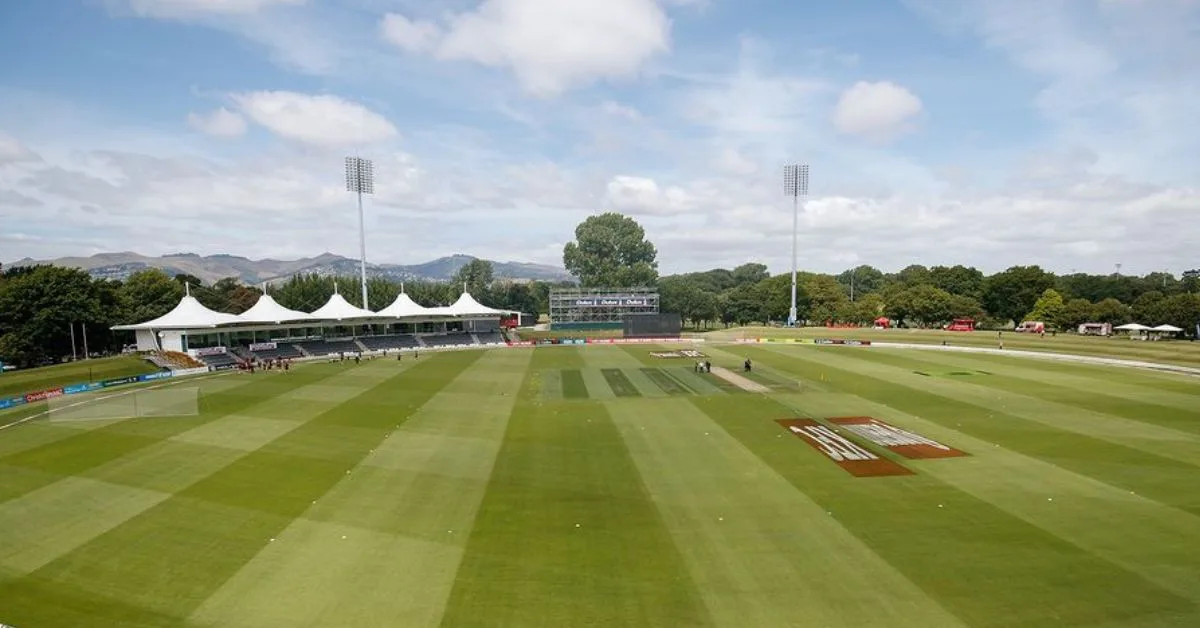 Hagley Oval Pitch Report: जानिए हेगले ओवल स्टेडियम पिच का मिजाज, बल्लेबाज या गेंदबाज कौन करेगा इस मैदान पर राज Hagley Oval Pitch Report: जानिए हेगले ओवल स्टेडियम पिच का मिजाज, बल्लेबाज या गेंदबाज कौन करेगा इस मैदान पर राज