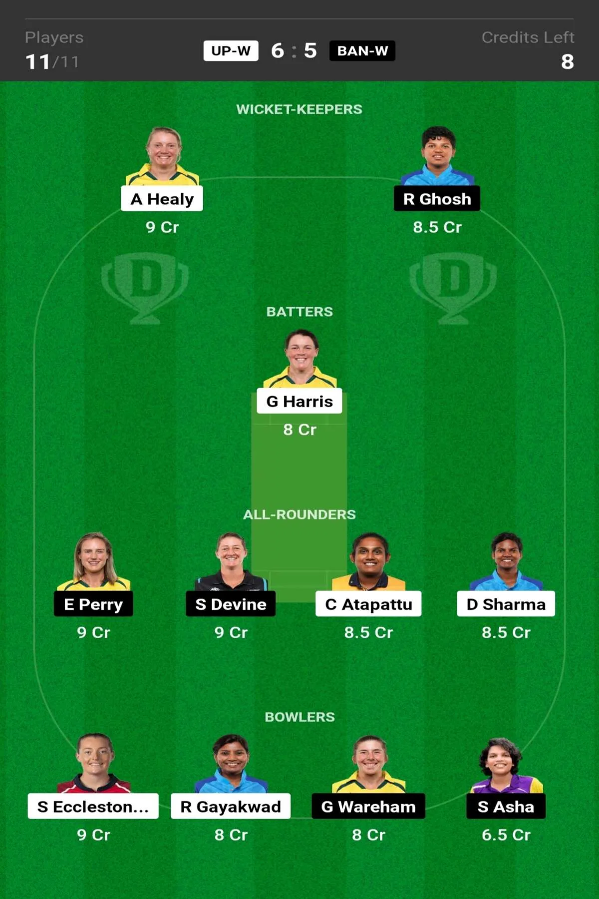 UP-W vs BAN-W Dream11 Prediction: जानिए आज के मैच की पूरी जानकारी, इस तरह से बनाएं Dream11 टीम इस खिलाड़ी को बनाएं कप्तान एंव उपकप्तान UP-W vs BAN-W Dream11 Prediction: जानिए आज के मैच की पूरी जानकारी, इस तरह से बनाएं Dream11 टीम इस खिलाड़ी को बनाएं कप्तान एंव उपकप्तान