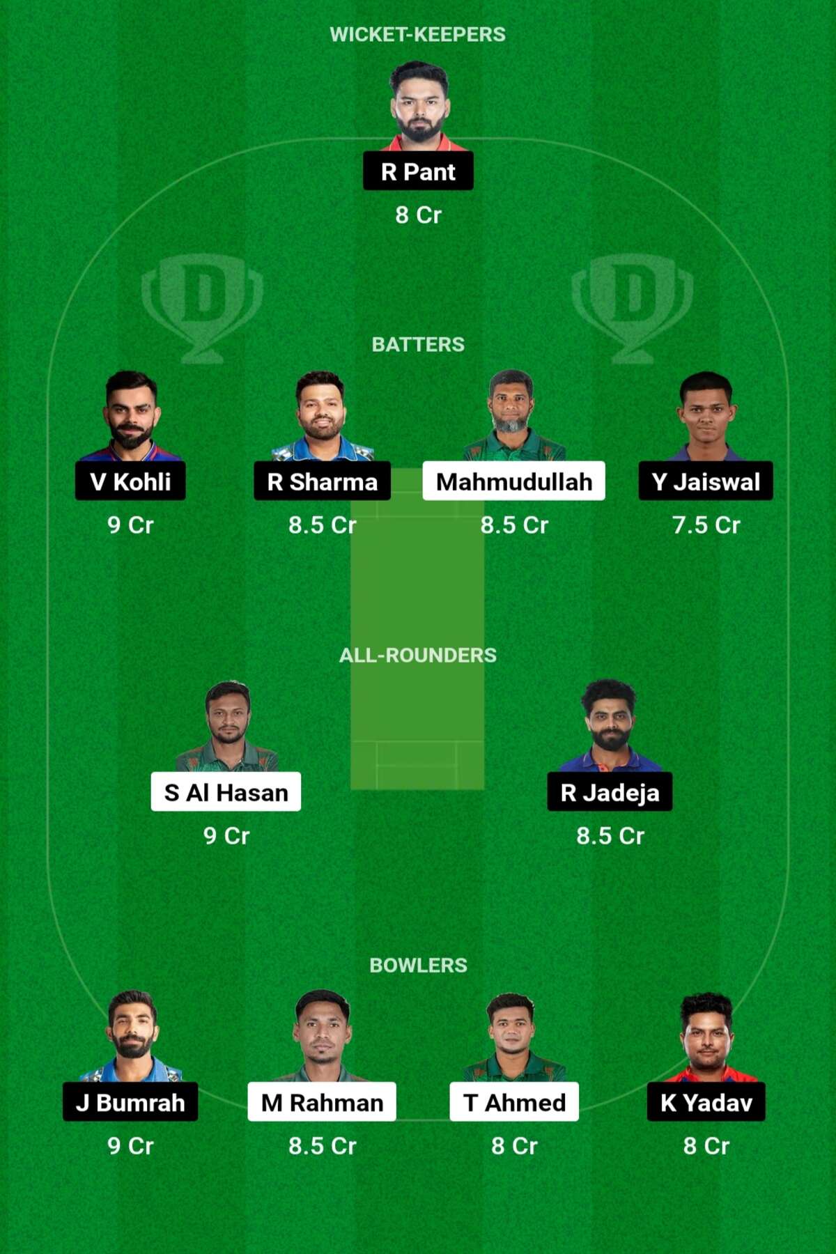 BAN vs IND ड्रीम11 परडिक्शन: जानिए आज के वार्मअप मैच का पूरा हाल, इस तरह से बनाएं अपनी ड्रीम11 टीम, इस खिलाड़ी को बनाएं कप्तान एंव उपकप्तान BAN vs IND ड्रीम11 परडिक्शन: जानिए आज के वार्मअप मैच का पूरा हाल, इस तरह से बनाएं अपनी ड्रीम11 टीम, इस खिलाड़ी को बनाएं कप्तान एंव उपकप्तान