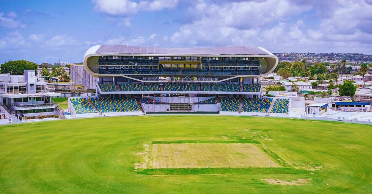 Kensington Oval Pitch Report: केनिंग्सटन ओवल पिच रिपोर्ट, बल्लेबाजों का चलेगा बल्ला, या गेंदबाज उड़ाएंगे धज्जियां Kensington Oval Pitch Report: केनिंग्सटन ओवल पिच रिपोर्ट, बल्लेबाजों का चलेगा बल्ला, या गेंदबाज उड़ाएंगे धज्जियां