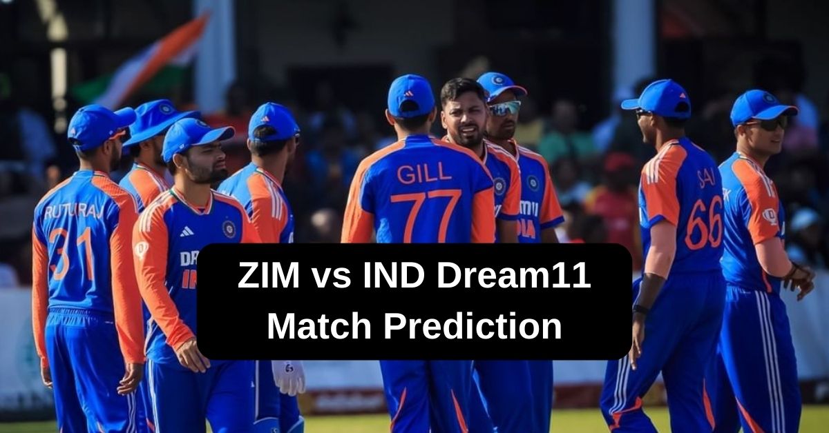 ZIM vs IND Dream11 Prediction, जानिए आज के मैच का पूरा हाल, इस तरह से बनाएं Dream11 टीम, इस खिलाड़ी को बनाएं कप्तान एंव उपकप्तान