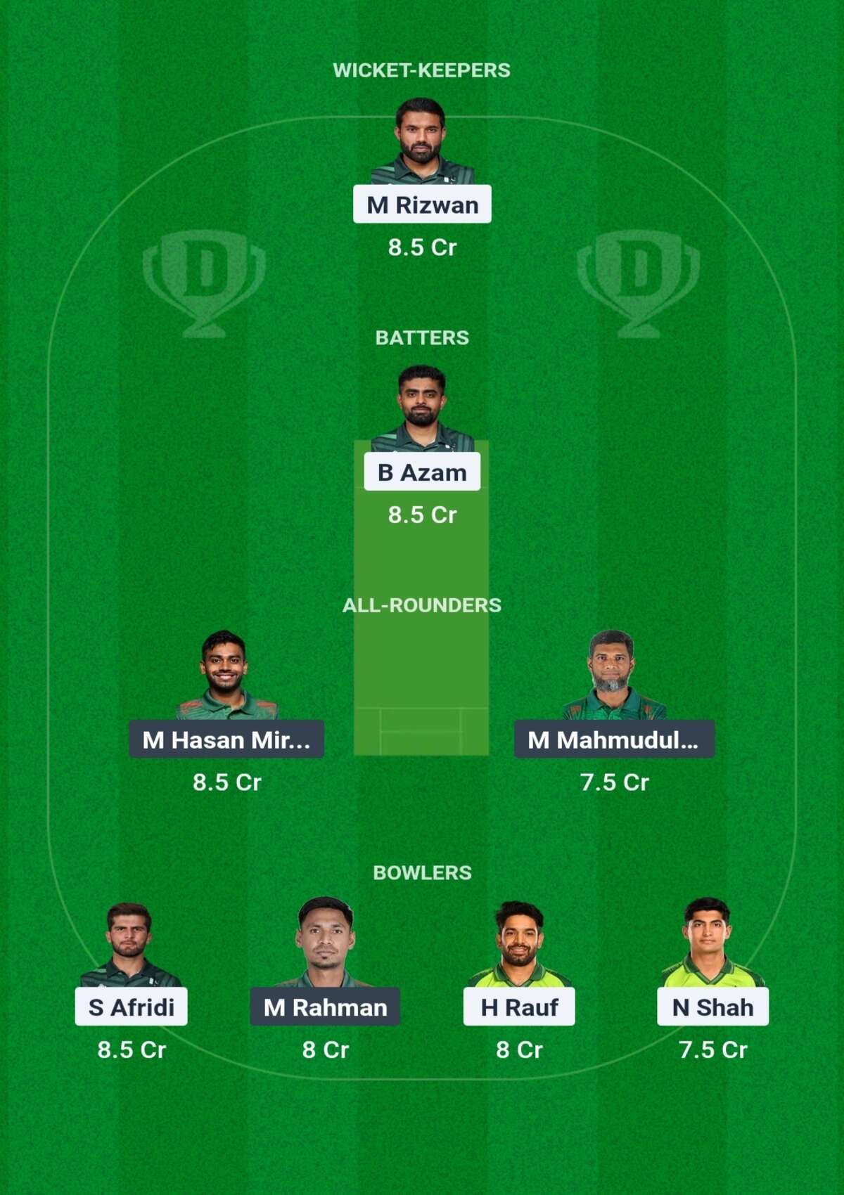 PAK vs BAN Dream11 Prediction: जानिए आज के ODI मैच की पिच रिपोर्ट, हेड 2 हेड रिकॉर्ड, ऐसे टीम बनाकर लाएं टॉप रैंक - ICC Champions Trophy PAK vs BAN Dream11 Prediction: जानिए आज के ODI मैच की पिच रिपोर्ट, हेड 2 हेड रिकॉर्ड, ऐसे टीम बनाकर लाएं टॉप रैंक - ICC Champions Trophy