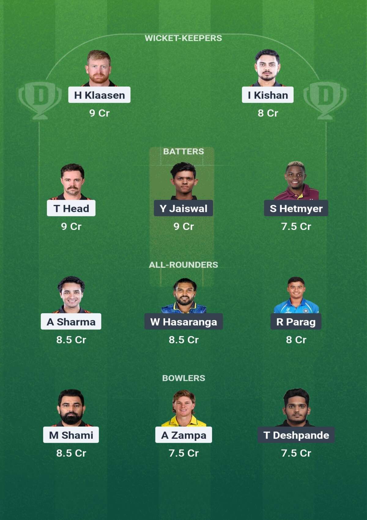 SRH vs RR Dream11 Prediction: जानिए आज के मैच की पिच रिपोर्ट, ड्रीम11 टीम, कप्तान एंव उपकप्तान - IPL 2025